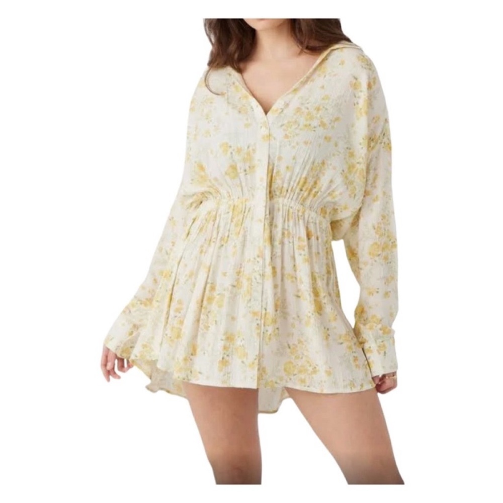 O'Neill Women's Printed Cami Cover Up Dress Size Small NWT Summer Beachy
